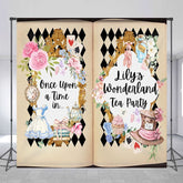 Aperturee - Aperturee Custom Wonderland Eea Party Photo Birthday Backdrop